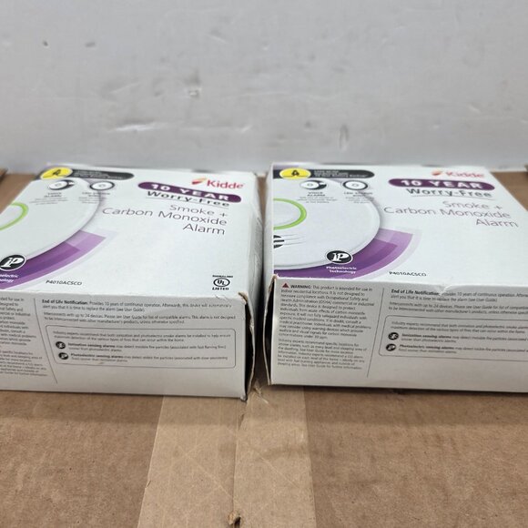 Kidde Hardwired Carbon Monoxide & Smoke Voice Alarm Battery Backup P4010ACSCO - Picture 11 of 11